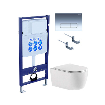 Сет унитаз + инсталляция Aquatek SET AQUATEK ЕВРОПА cmp016